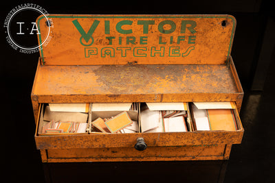 c. 1960 Victor Tire Life Patch Store Counter Display