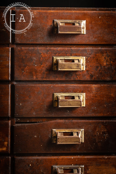 Antique Hardware Cabinet