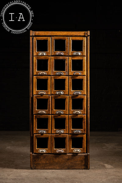 Early 20th Century Seed Cabinet