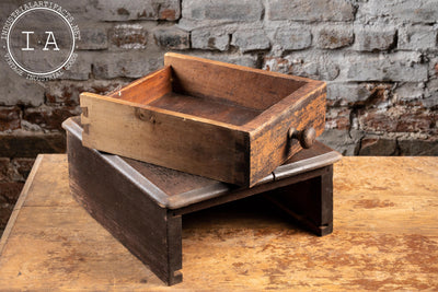 Early Wooden Storage Box