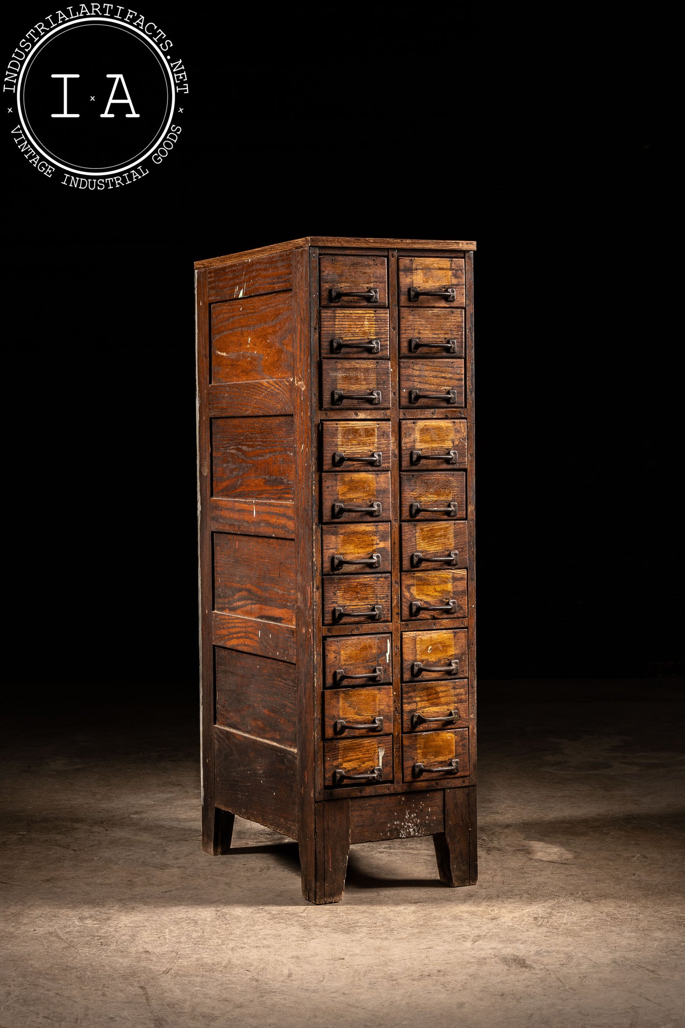 Early American Wooden Card Catalog