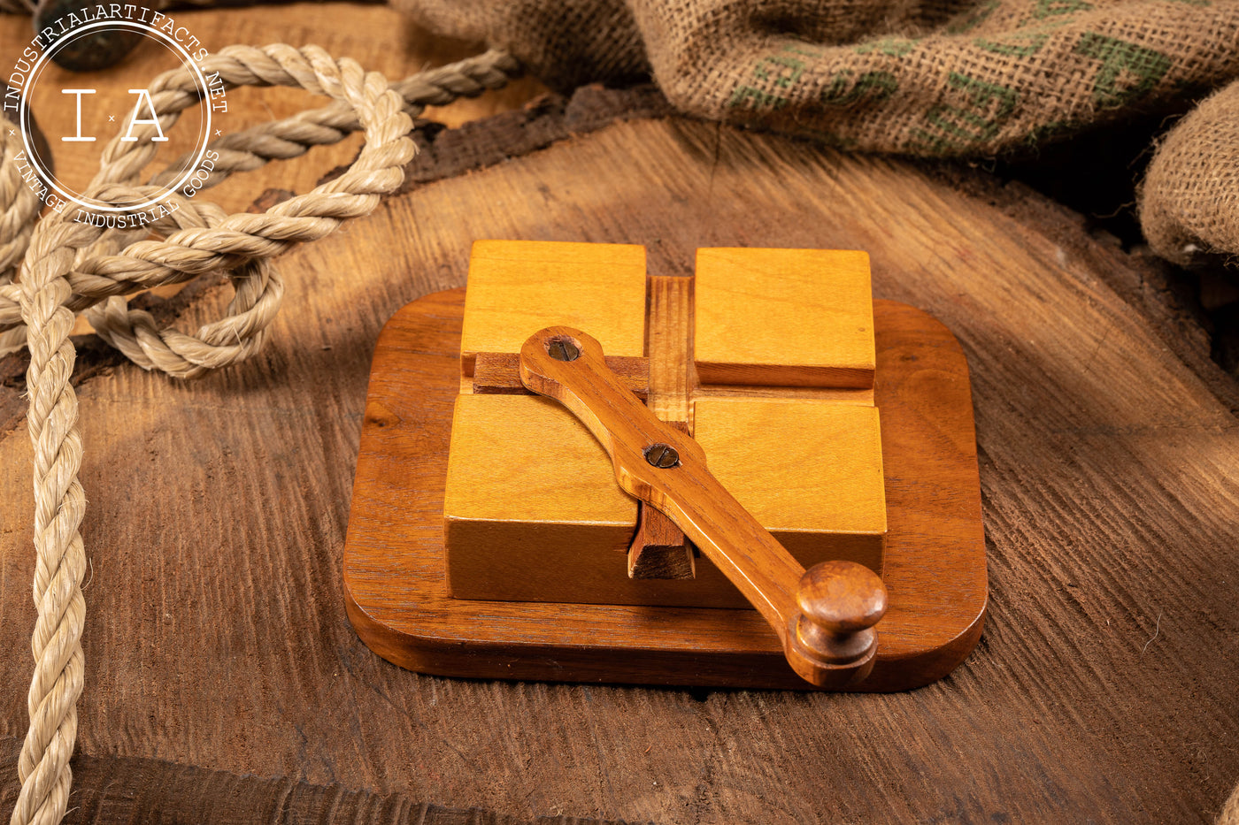 Handmade Wooden Perpetual Fidget Device