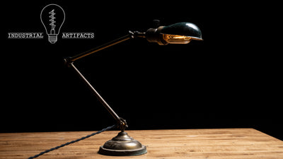 Antique Faries Articulating Desk Lamp
