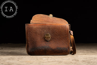 Vintage Grundmans Leather Skeet Bag