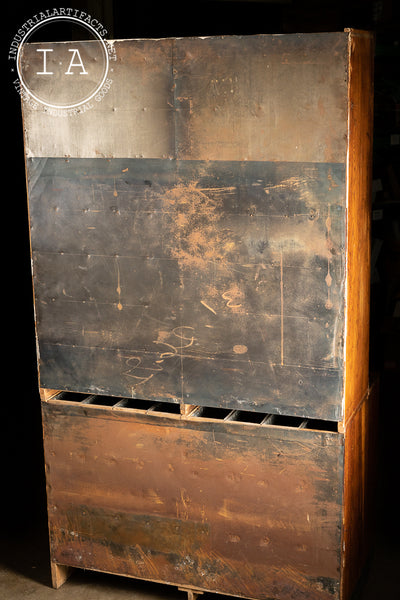 Early 20th Century 80 Drawer Hardware Cabinet