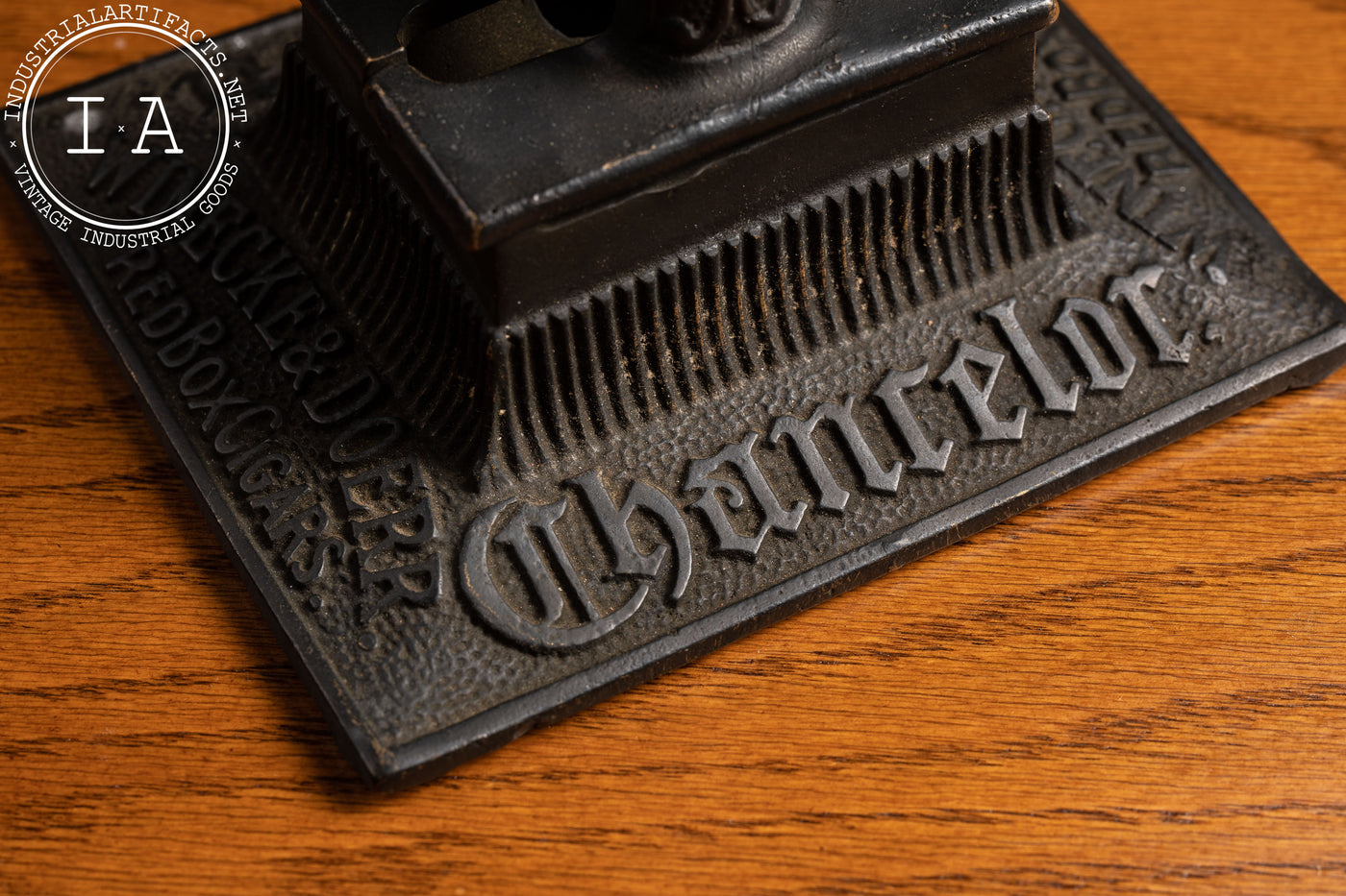 Early Cast Iron Tabletop Cigar Cutter