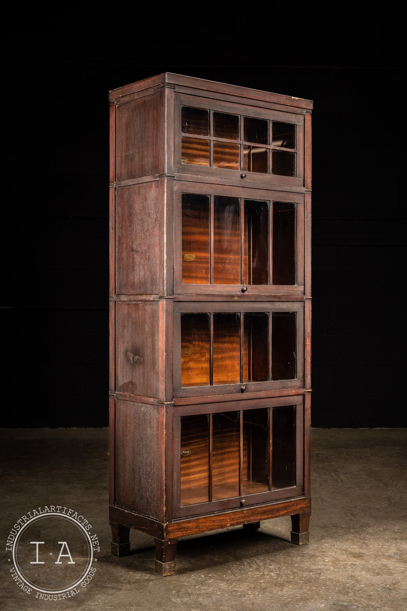 Antique Macey Barrister Bookcase