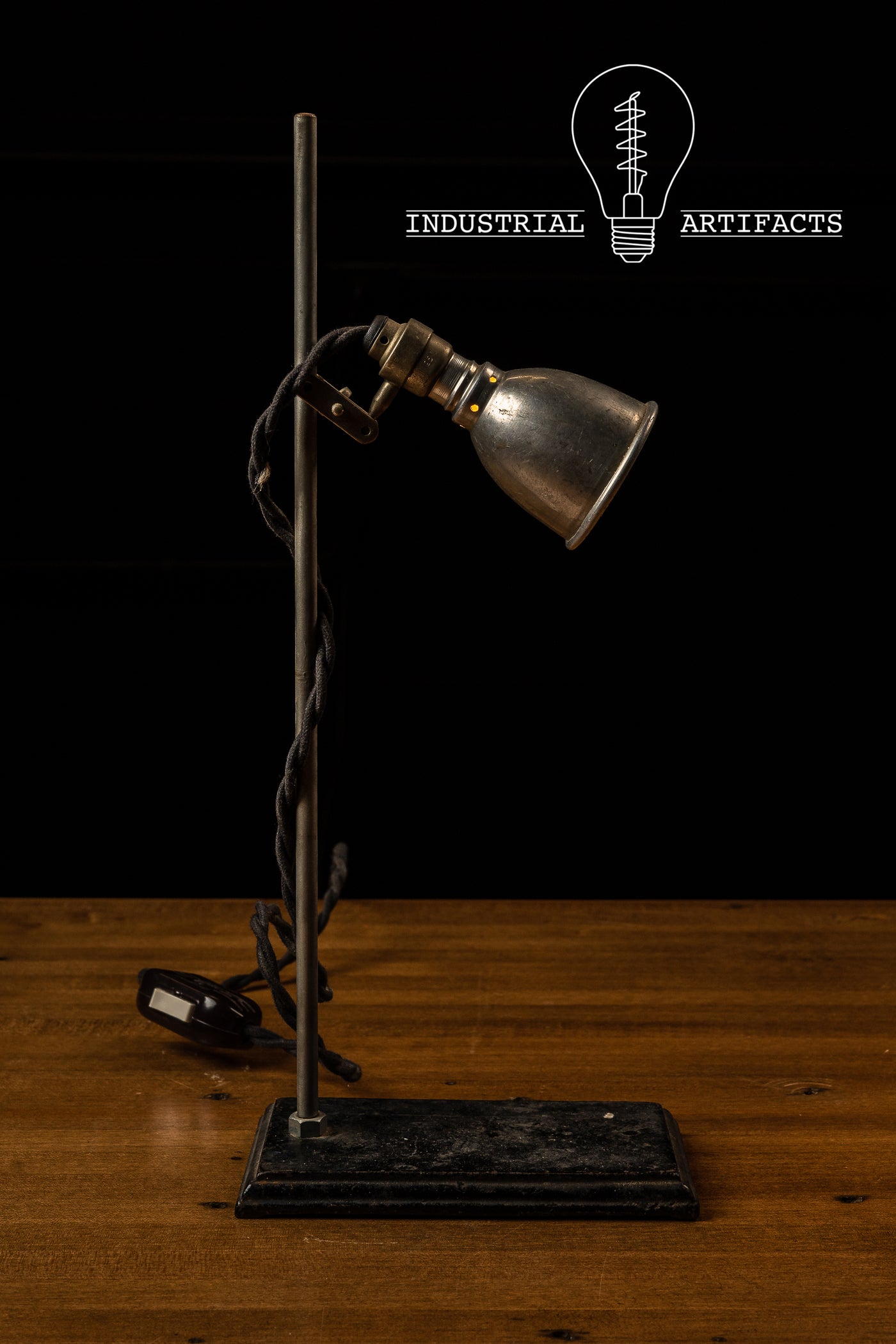 Antique Laboratory Task Lamp – Industrial Artifacts