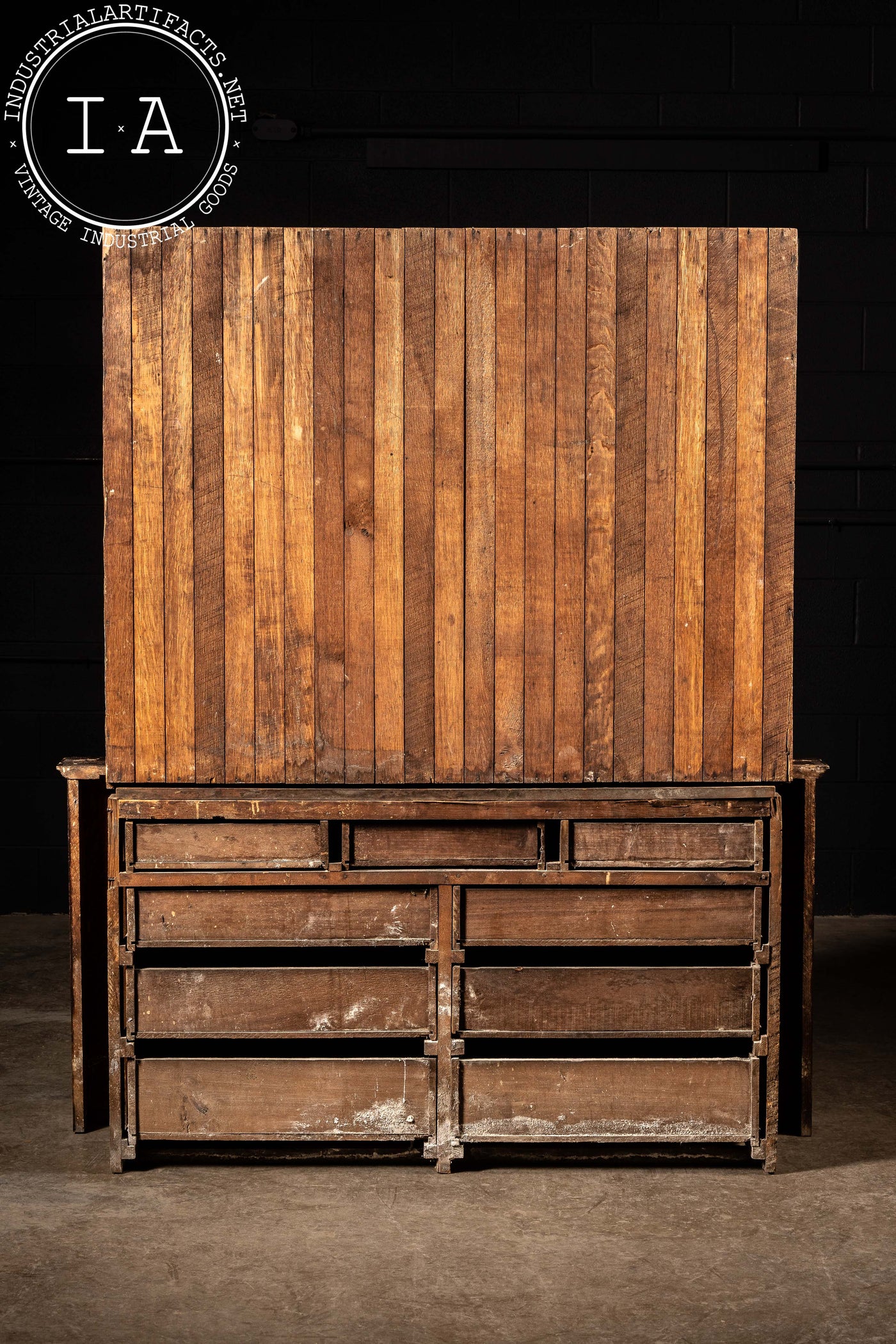 Early American Tobacco Store Cabinet