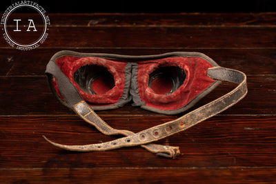 Early Masonic Hoodwink Blindfold Goggles