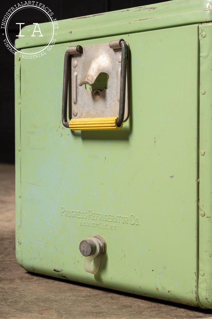 c. 1960 Dr. Pepper Picnic Cooler – Industrial Artifacts