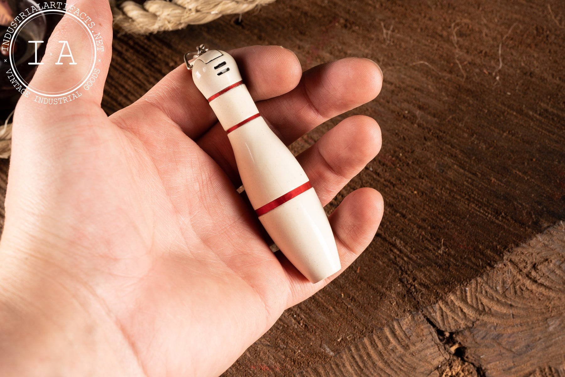 bowling pin cigarette dispenser Vintage Holder Bowling Pin Dab Rig by