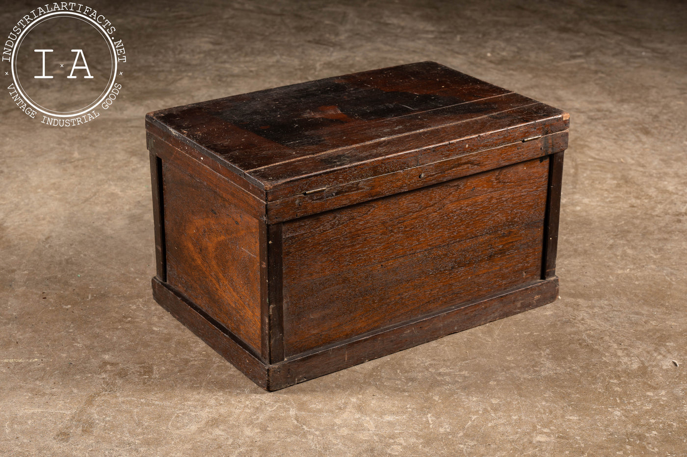 Early Wooden Machinist Box