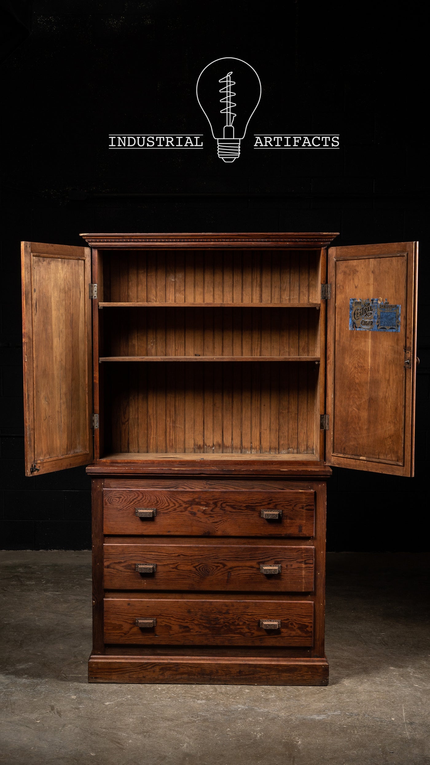 Antique Cigar cabinet