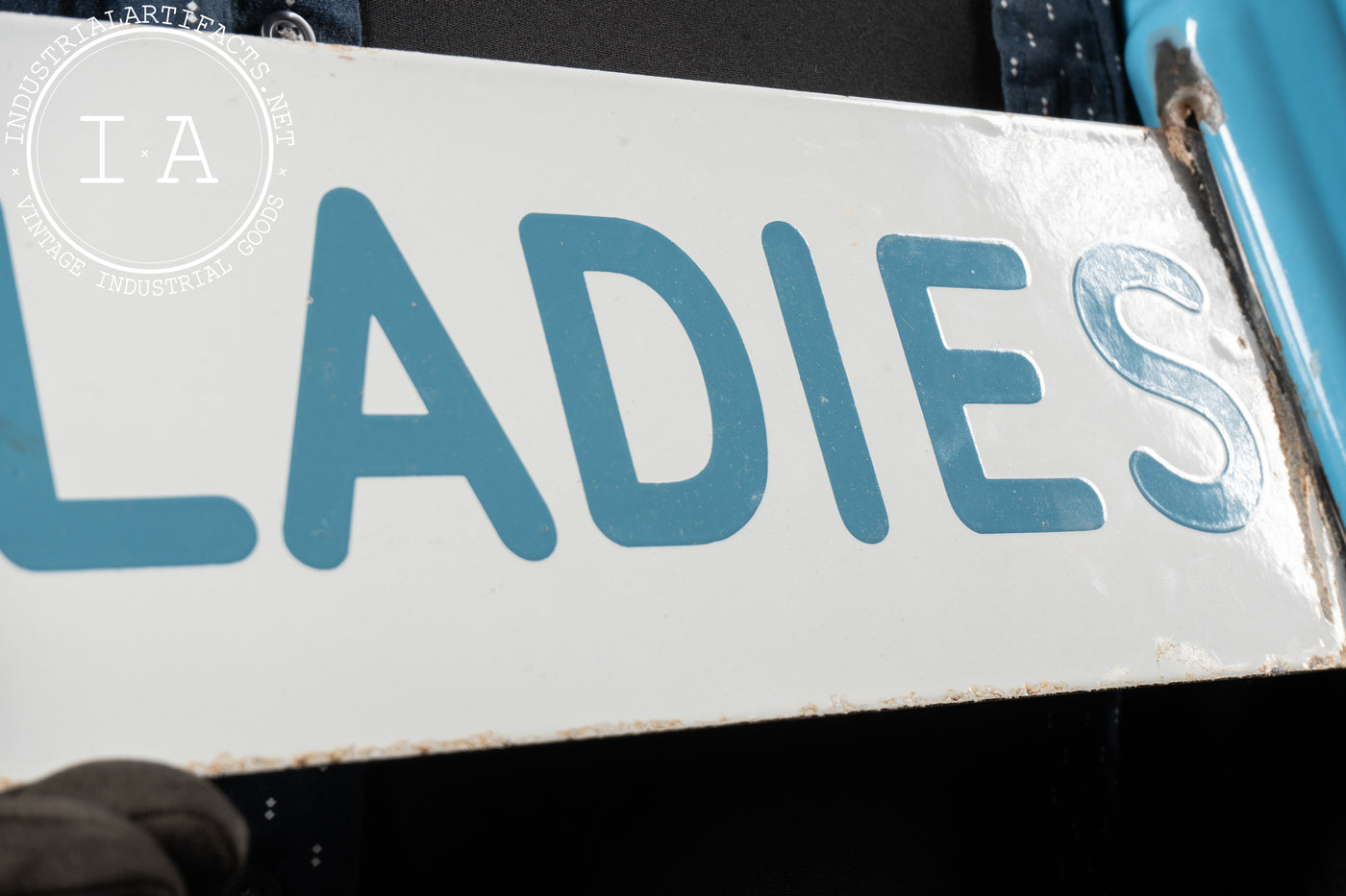 Vintage DSP Ladies Restroom Sign