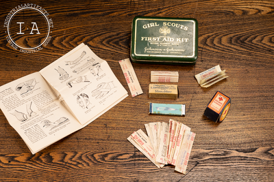 c. 1939 Girl Scouts Official First Aid Kit