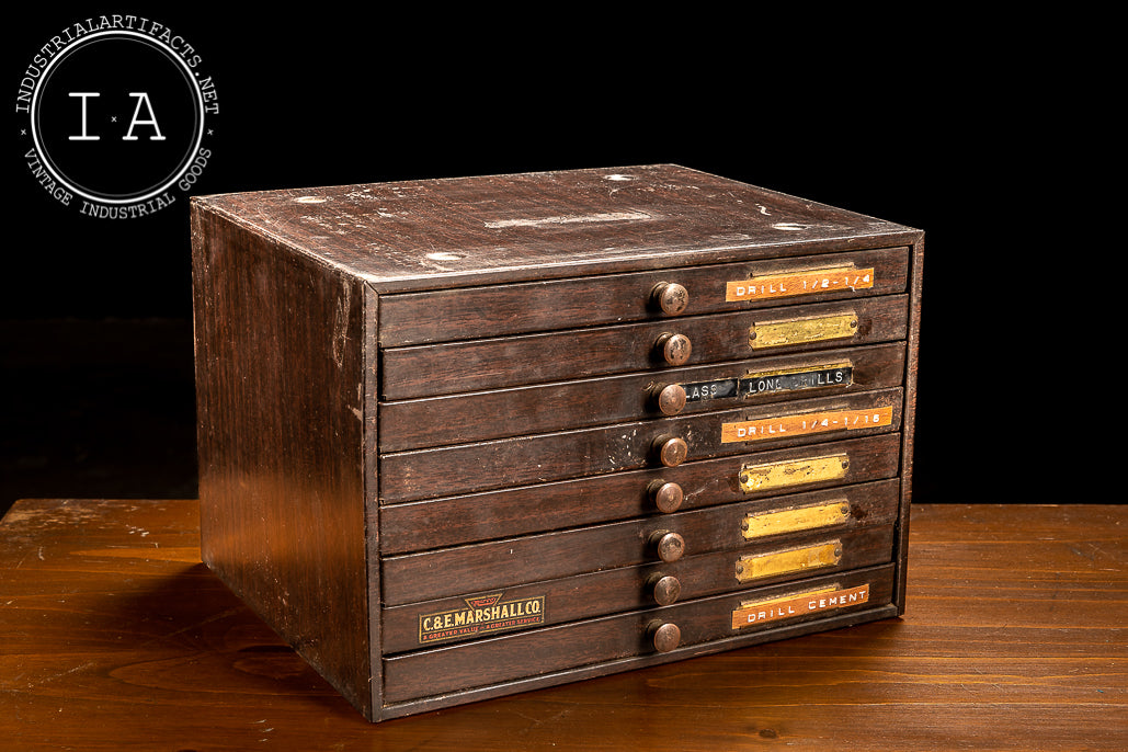 C. & E. Marshall Watchmakers Cabinet
