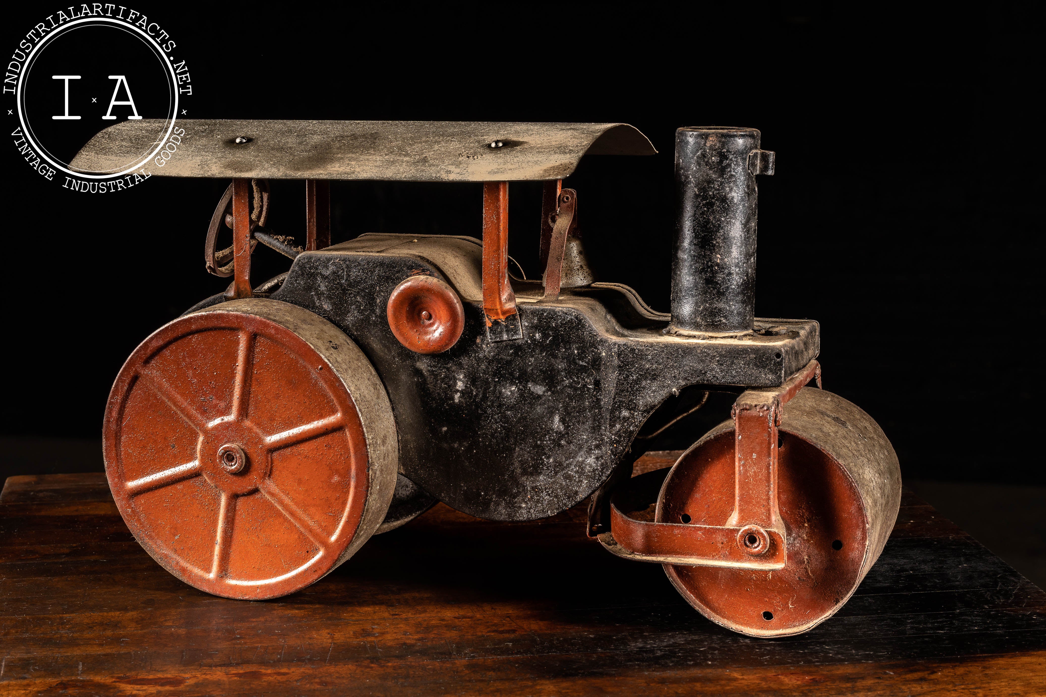 Keystone Ride 'em Steamroller Vintage Keystone Ride On Steam Roller – Industrial Artifacts