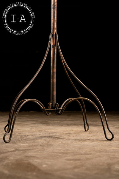 Early 20th Century Barber Shop Coat Rack