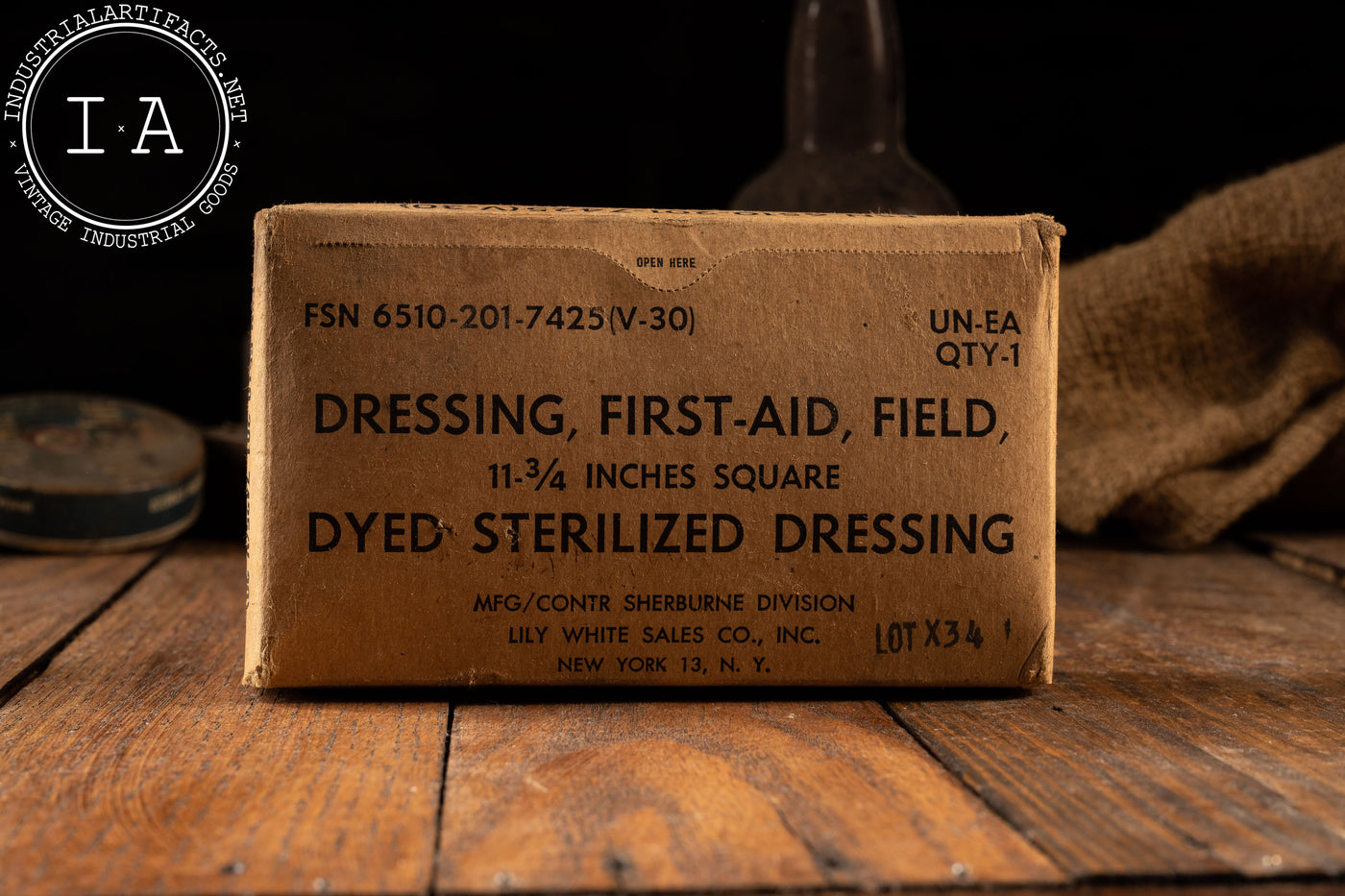 Vintage First Aid Field Dressing