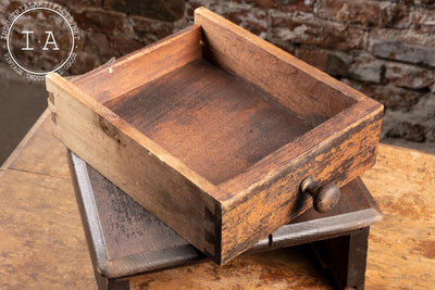 Early Wooden Storage Box