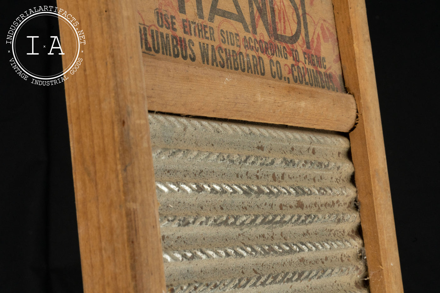 Vintage Dubl-Handi Columbus Washboard