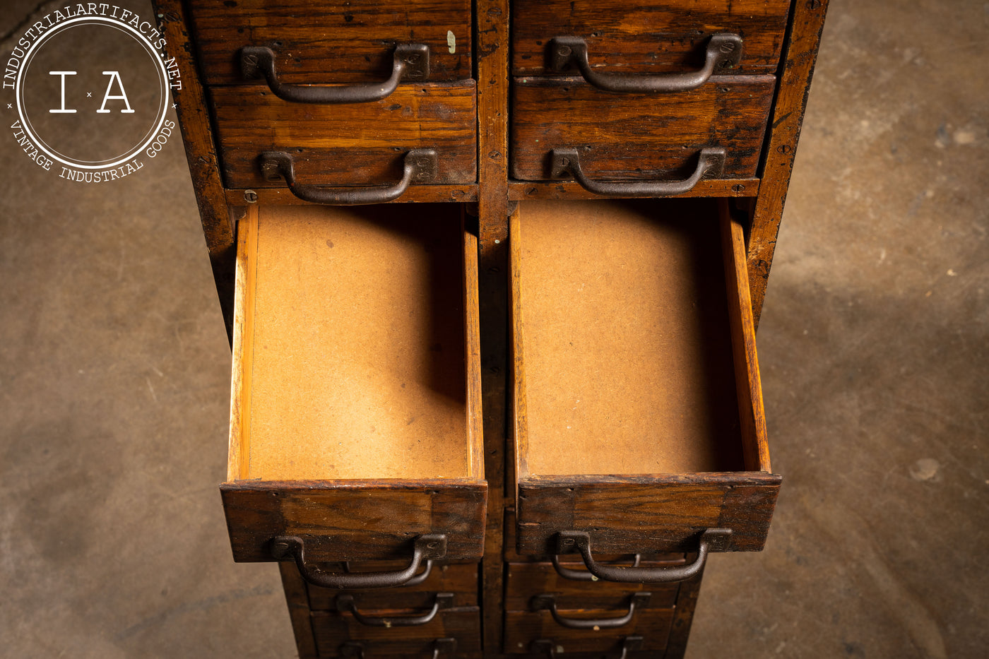 Antique Industrial Card Catalog