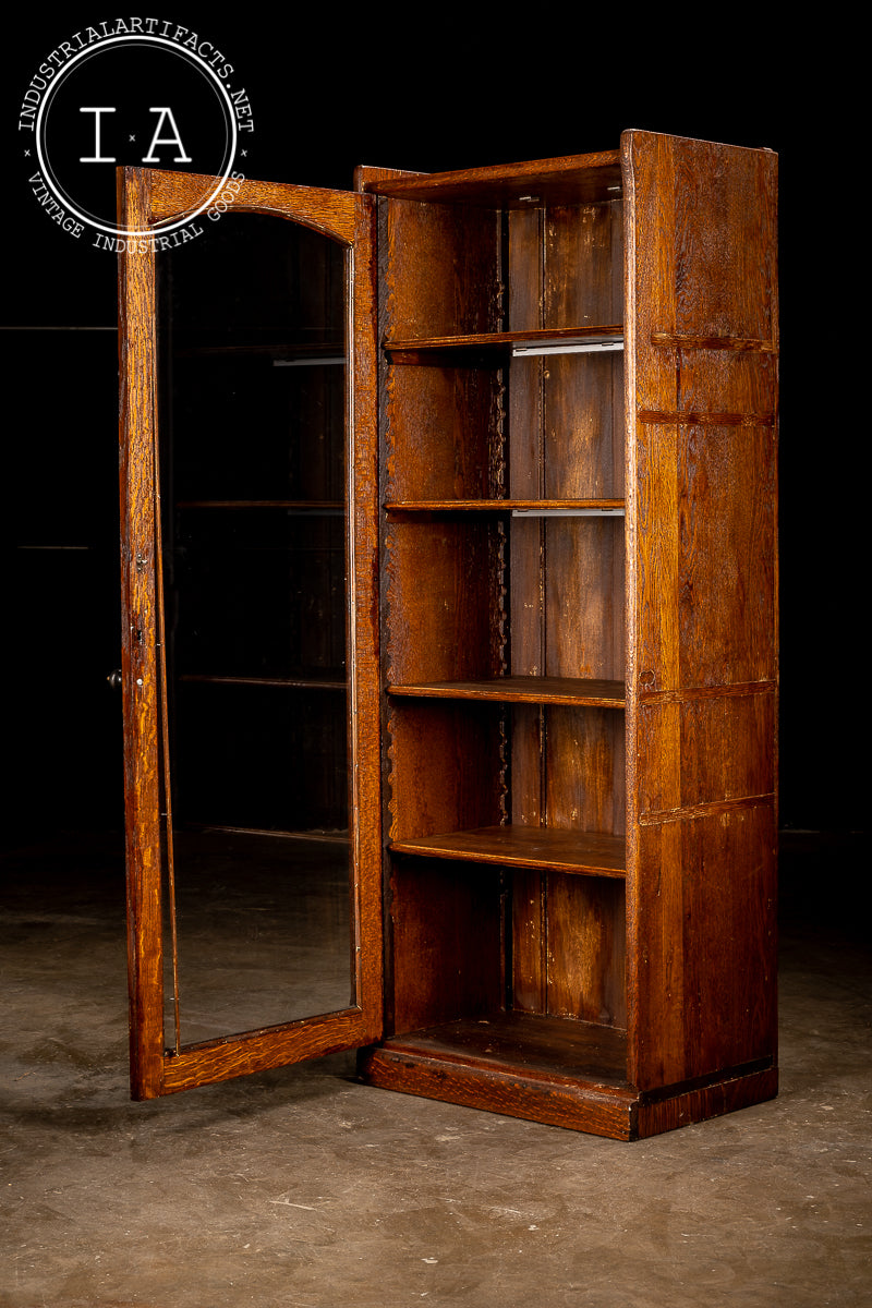 Antique Wooden Display Case