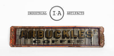 C. 1888 Double Sided Arbuckle's Coffee Triple Sign