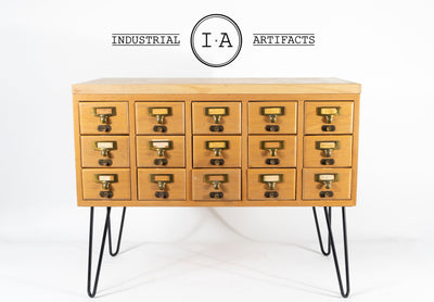 Vintage Card Catalogue
