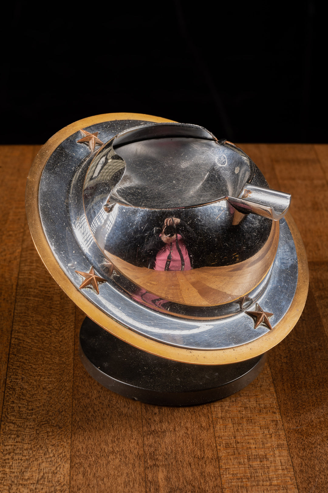 c. 1937 Revere Saturn Ashtray Worlds Fair Souvenir – Industrial