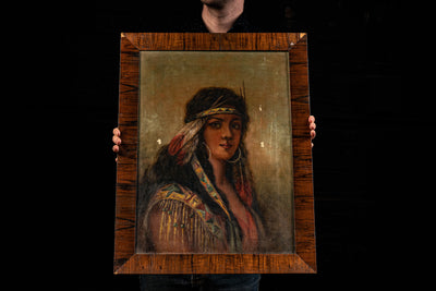 Painting of an Unknown Woman