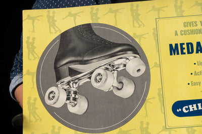 Vintage Roller Skate Advertisement