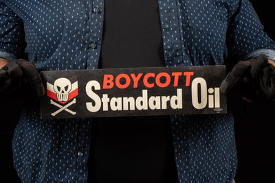 Vintage Boycott Bumper Sticker