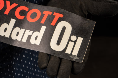 Vintage Boycott Bumper Sticker