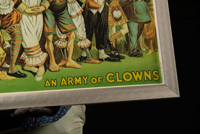 Vintage Framed Circus Poster