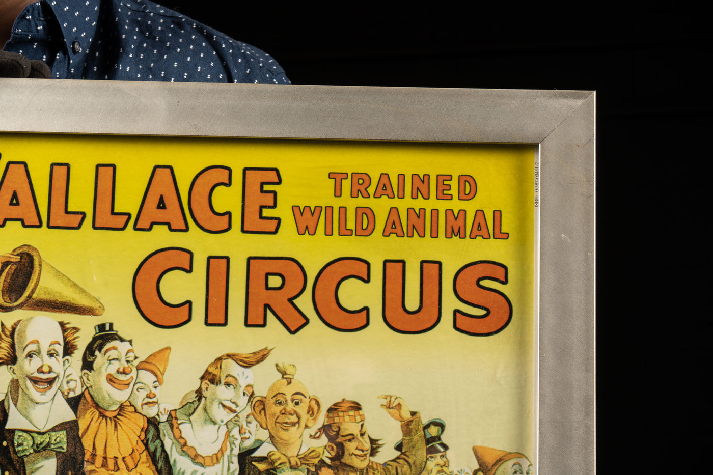 Vintage Framed Circus Poster