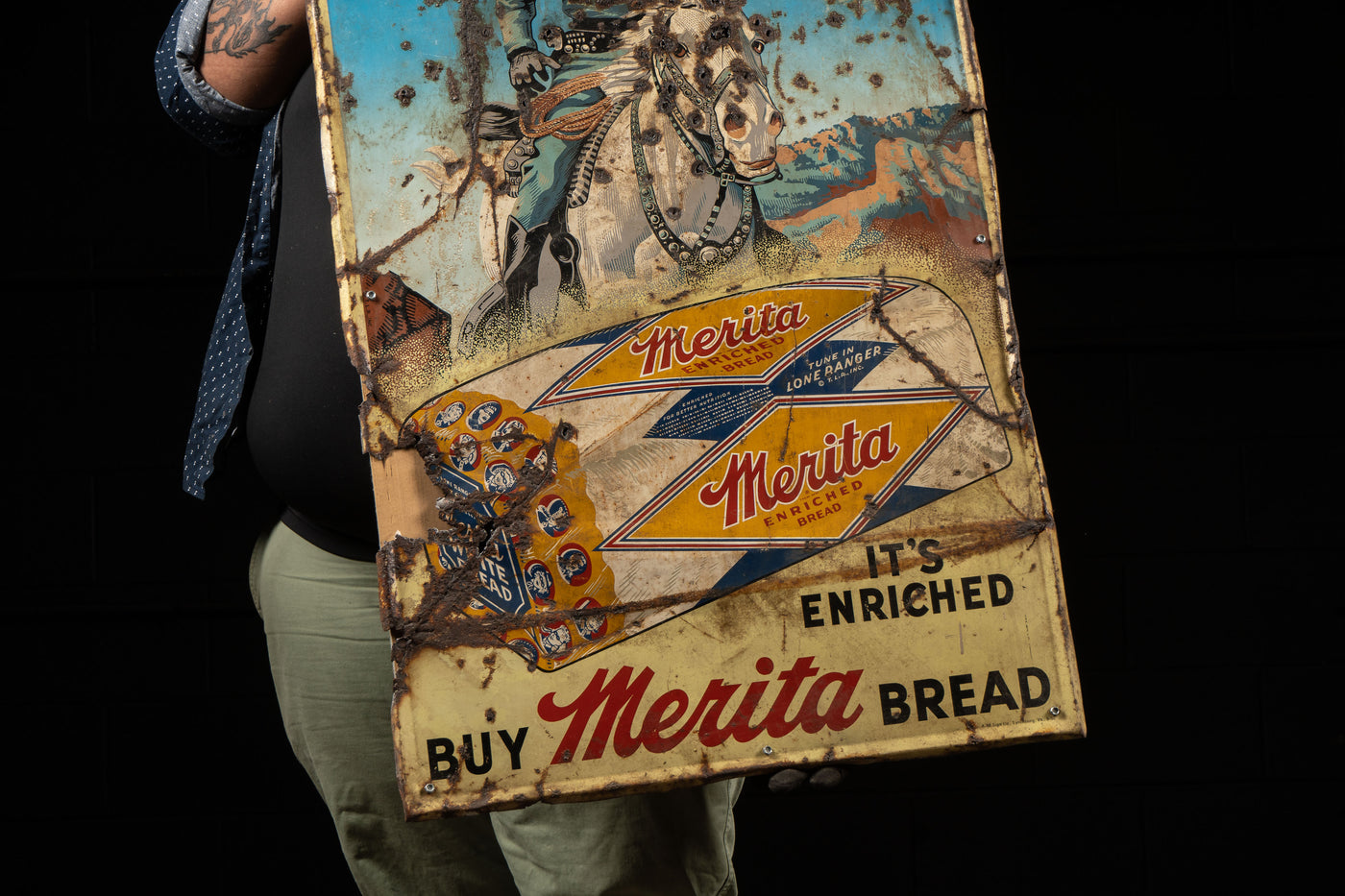 Vintage Bread/Lone Ranger Advertisement
