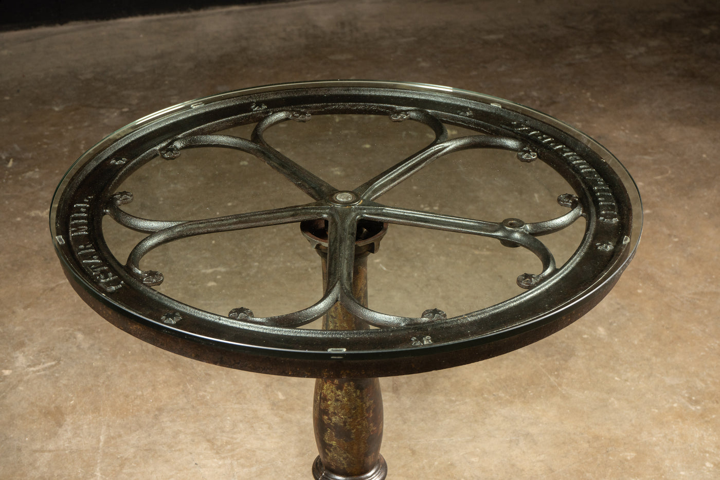 Vintage Star Mill Cast Iron Table