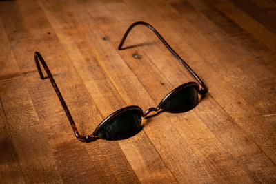 Antique Accounting Green Eyeshades