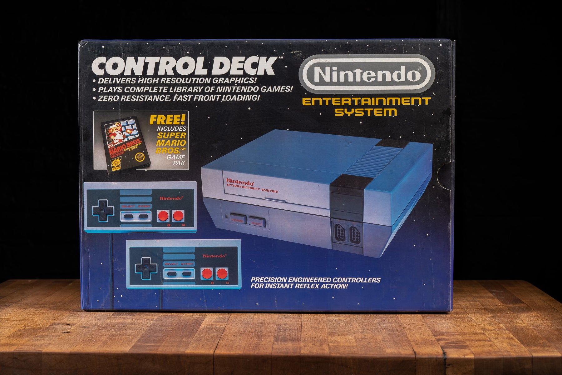 Nes Reproduced Box Console NES Control Deck Box (No Console) – Industrial Artifacts