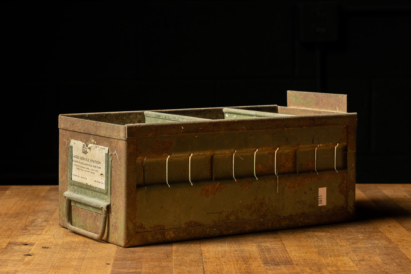 Antique Industrial Card Stacking File Drawer – Industrial Artifacts