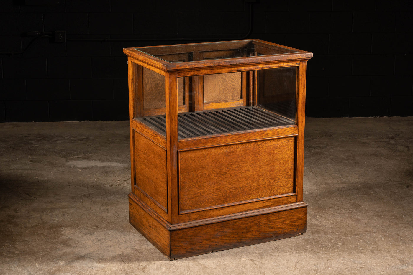 Early American Tobacco Display Case