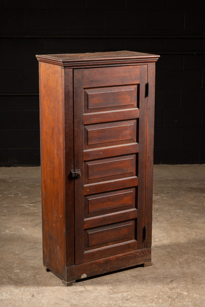 Vintage Wooden Single Door Pantry