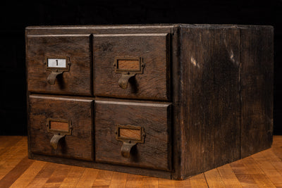 Vintage Card Catalog