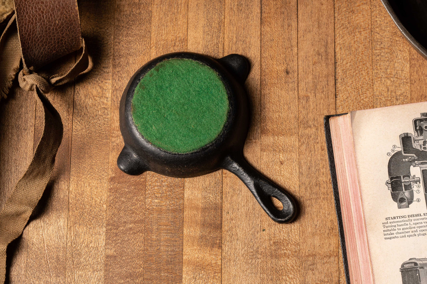 Cast Iron Skillet Ashtray