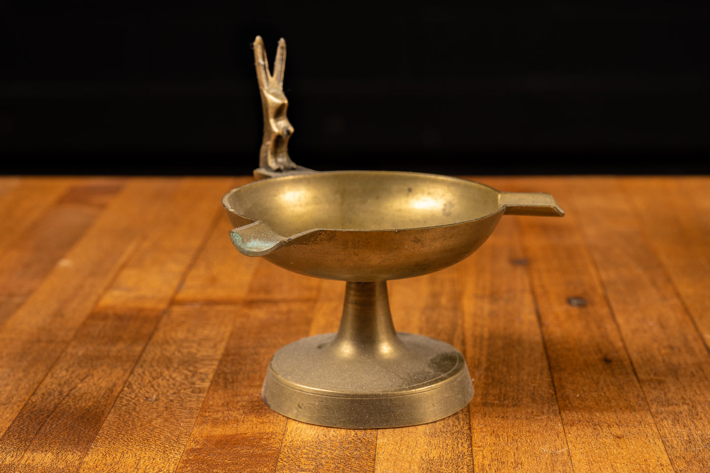 Art Deco Brass Ashtray