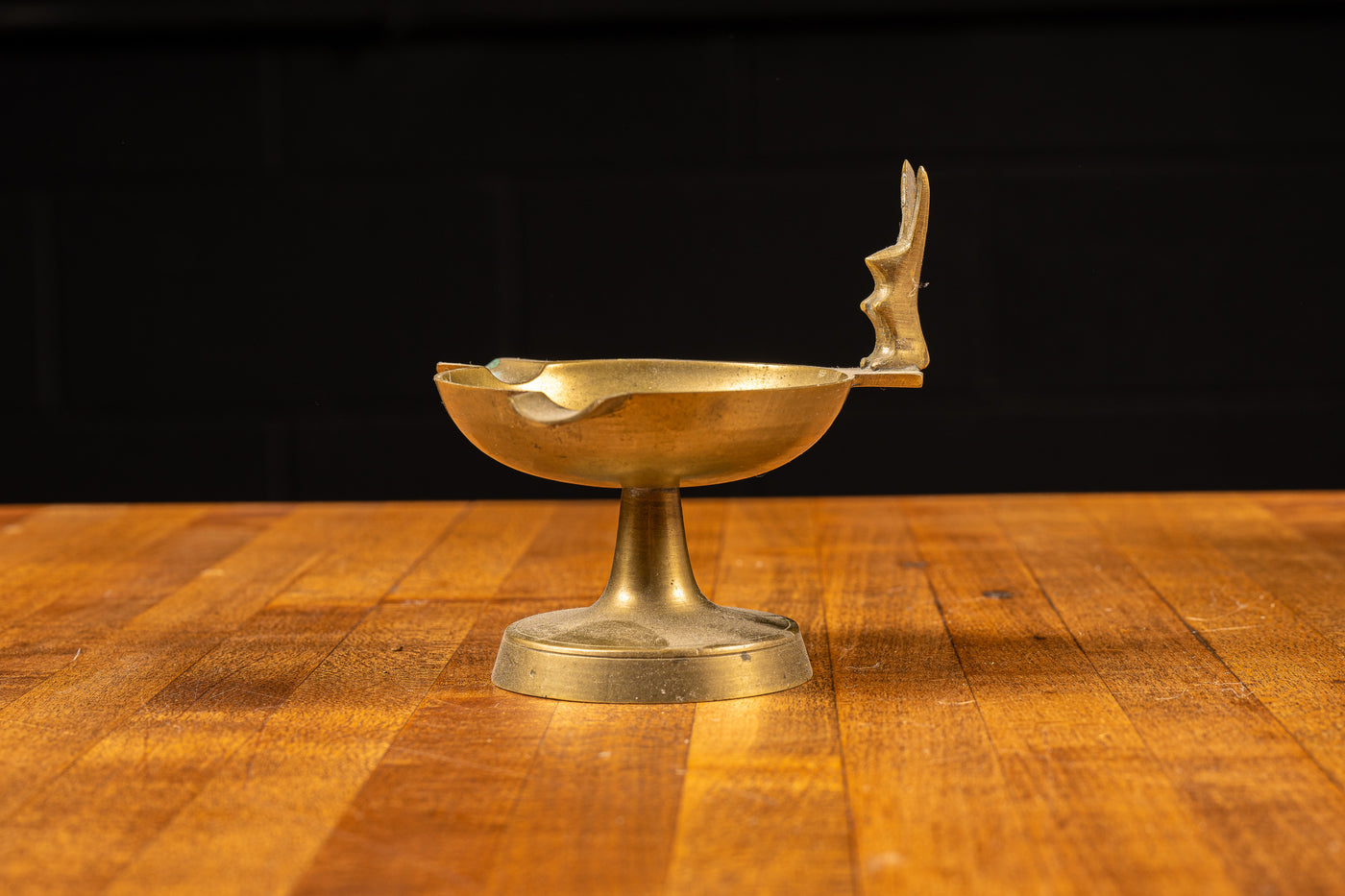 Art Deco Brass Ashtray