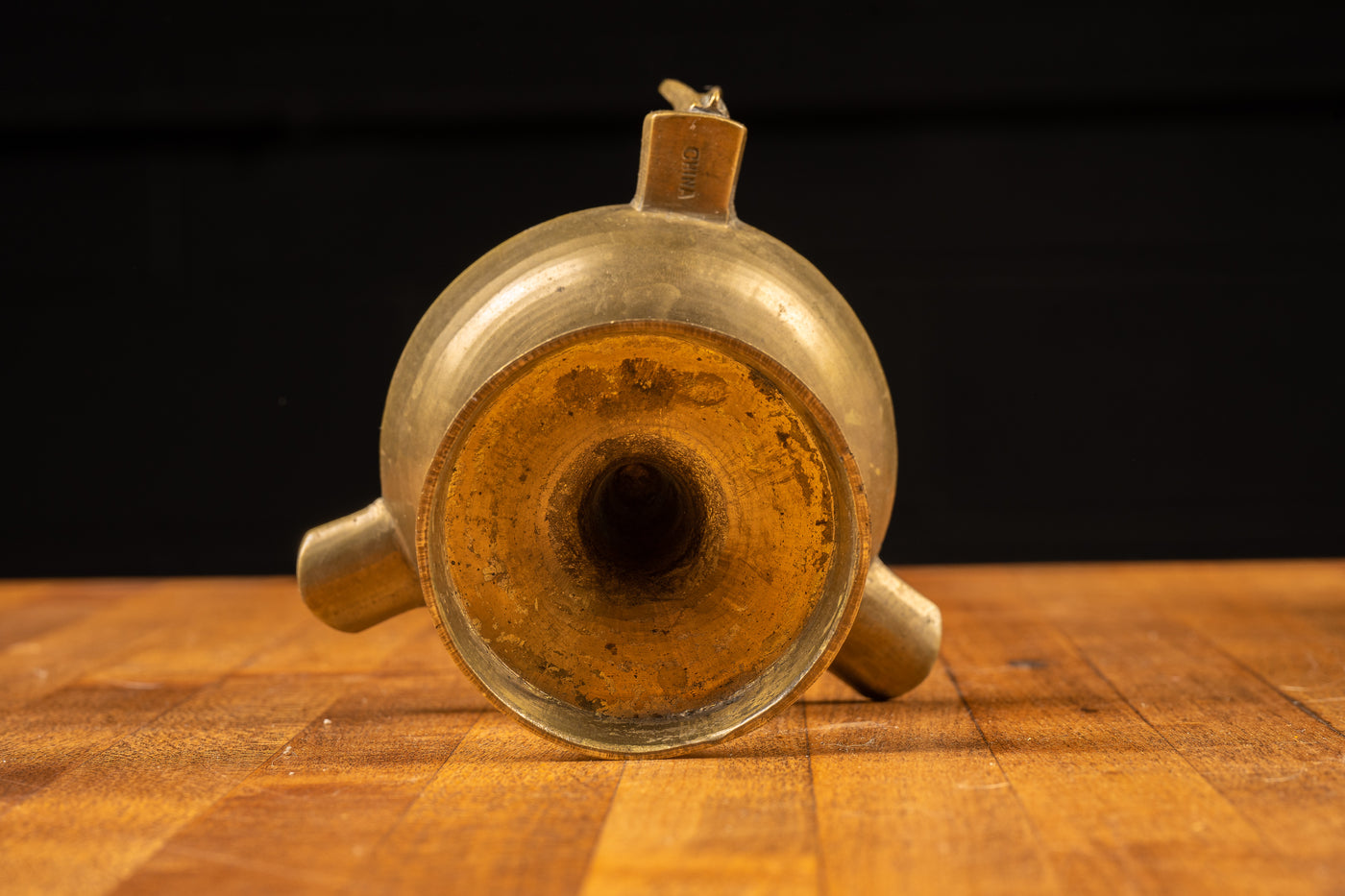 Art Deco Brass Ashtray