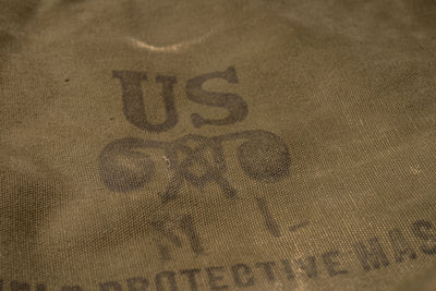 USM Gas Mask Pouch with Original Anti-Dim Cloth